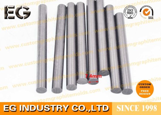 Chine L'agitation du graphite Rods de carbone a expulsé la conception adaptée aux besoins du client par presse ISO19000 a accepté la longueur de diamètre de coutume de 7.4mm fournisseur