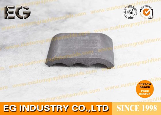 Chine Lustre métallique de plat de graphite de carbone d'Isostatically poli autour de 0,3% teneurs en cendres fournisseur