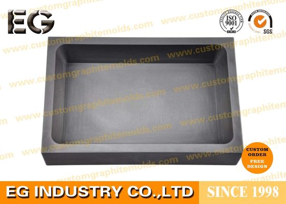 Chine Bâti en métal de lingotière de graphite de grande pureté pour la dimension adaptée aux besoins du client de barre d'or fournisseur