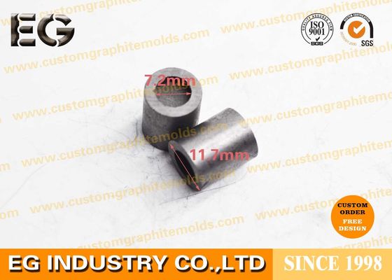 Chine Moules en graphite personnalisés de haute pureté moules de frittage de diamètre 7.2mm pour forets à noyau de segment de scie à fil diamanté fournisseur
